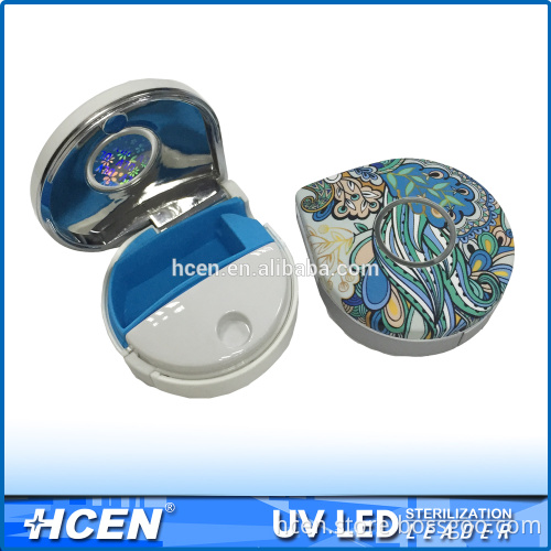 UV LED toothbrush sterilization mini uv toothbrush sterilizer